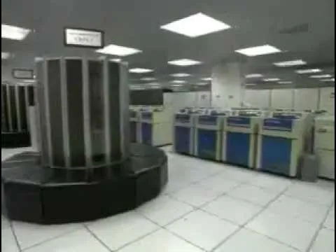 A Cray of the early 1990s. Roughly one billion calculations a second, and an entire planet to get through.