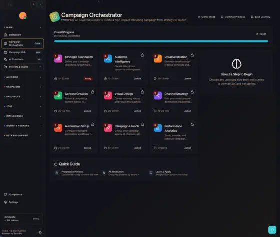 Bertha — Agency OS screenshot